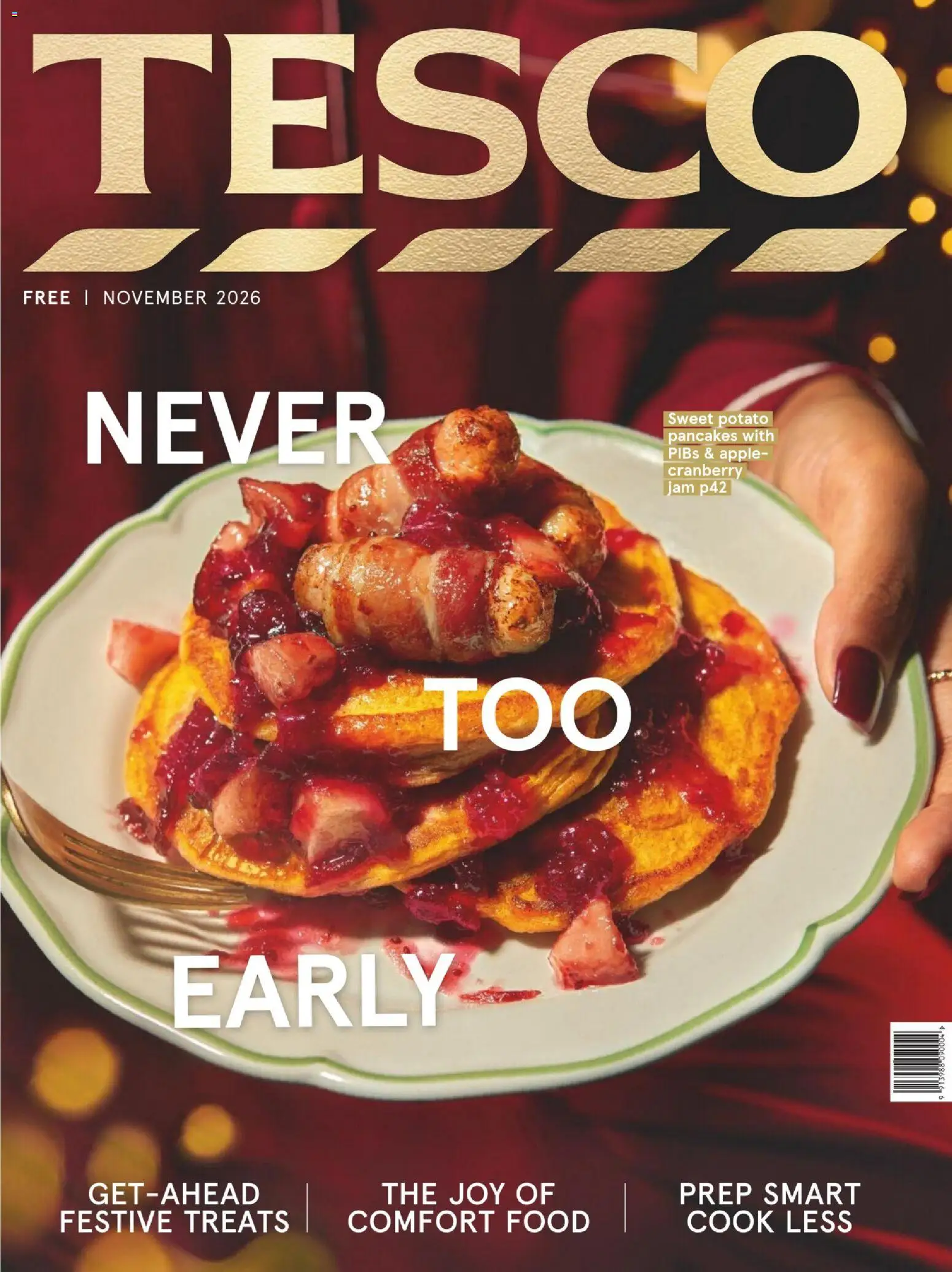 Preview of Tesco Tesco Magazine November 2026 valid from 01/11/2026 - Apple, Pancakes, Jam