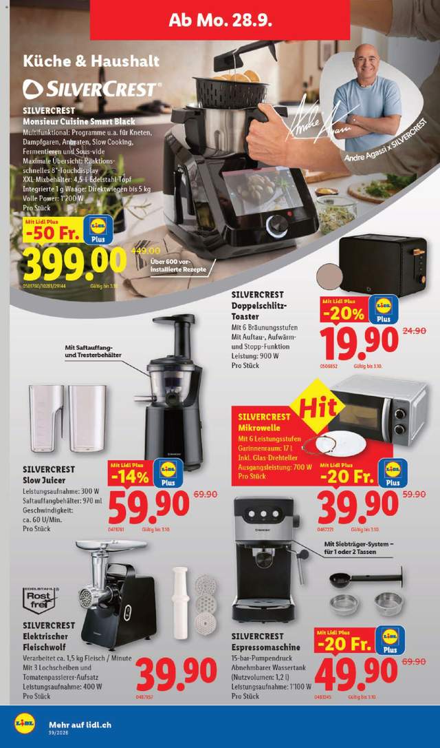 Neue Lidl Aktionen ab 24.09.