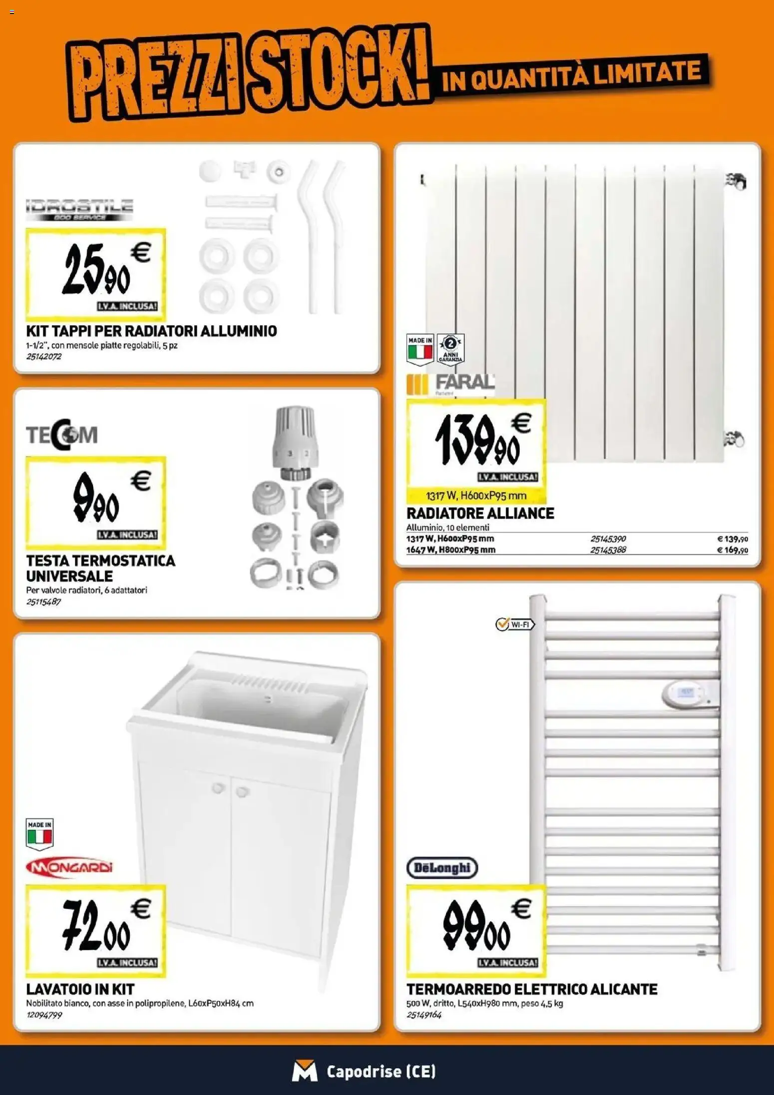 Anteprima dell'opuscolo TECNOMAT catalogo Capodrise dal negozio TECNOMAT valido da 29/10/2026 - Alluminio