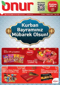 Onur Market Onur Market Katalog 12.05.2026 - Broşürünün önizlemesi