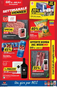 Vorschau des Merkblatts Denner aktionen IT vom Shop Denner gültig von 14.05.2026 bis 20.05.2026