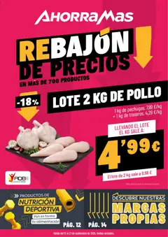 Vista previa del folleto de la tienda AhorraMas válido desde el 17/09/2026 