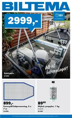 Forhåndsvis Biltema Båtopplag - National fra butikk Biltema gyldig fra 25/08/2026