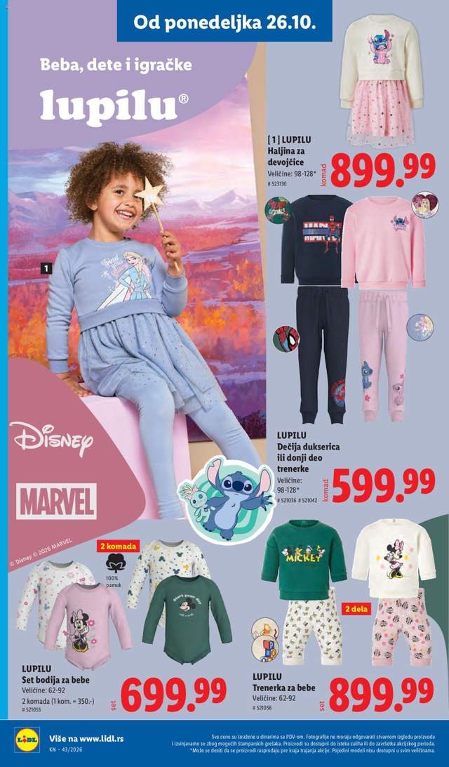Novi Lidl katalog od 22.10.