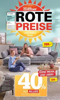 Vorschau von dem Prospekt des Geschäftes Höffner, gültig ab dem 29.07.2026