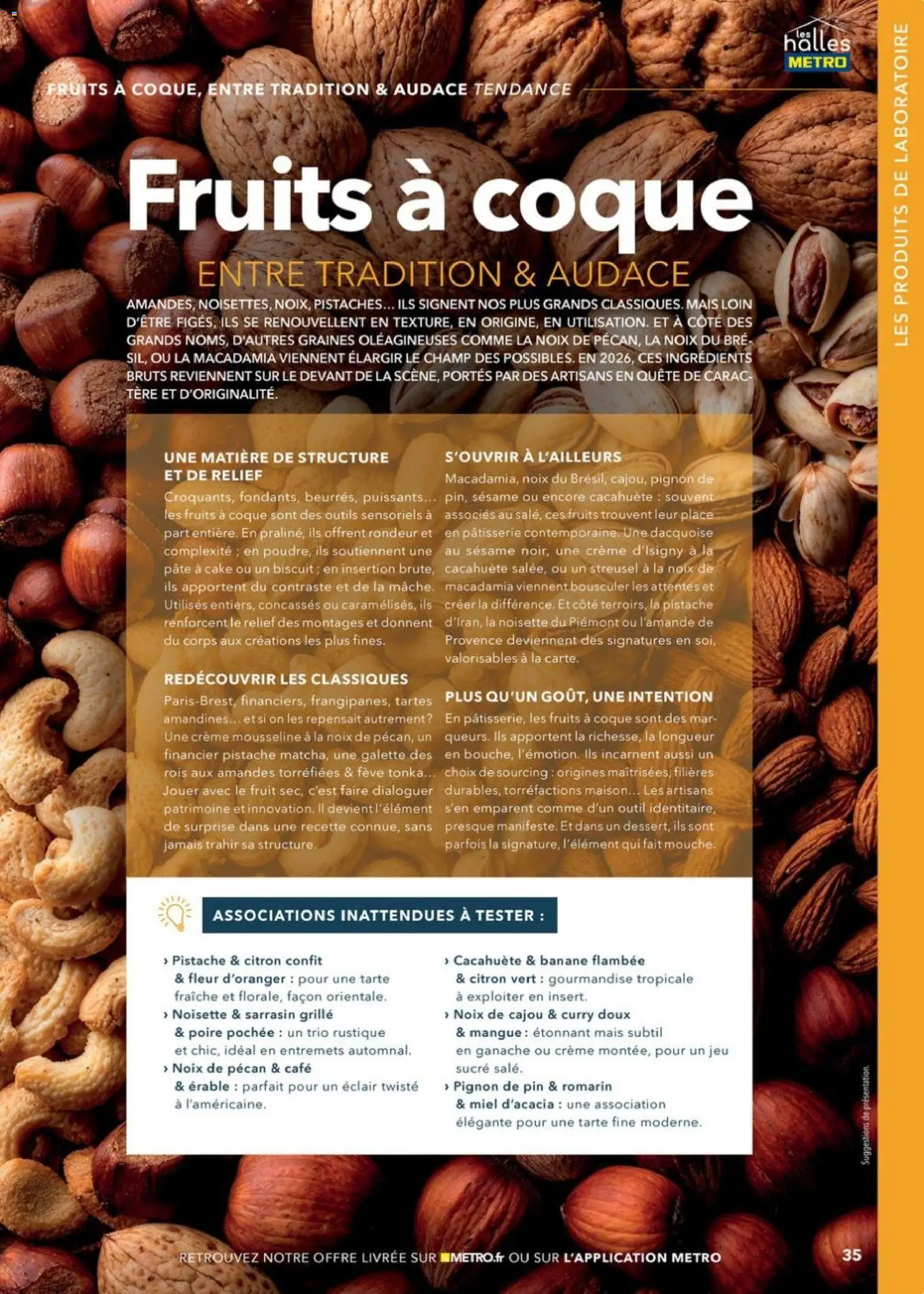 Prévisualisation de Boulangers Pâtissiers du magasin METRO formulaire valide 30/04/2026 - Café, Cake, Sucre, Poire, Crème, Mangue, Citron vert, Fleur d'oranger