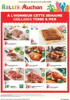 Prévisualisation de Auchan - À l'honneur cette semaine du magasin Auchan formulaire valide 02/07/2026