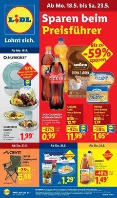 Vorschau von dem Prospekt des Geschäftes Lidl, gültig ab dem 17.05.2026