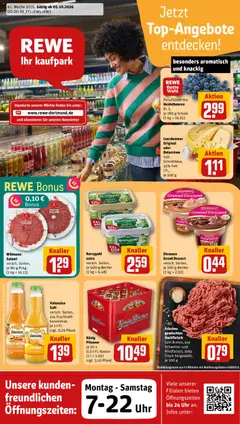 Vorschau von dem Prospekt des Geschäftes Rewe ihr Kaufpark, gültig ab dem 05.10.2026