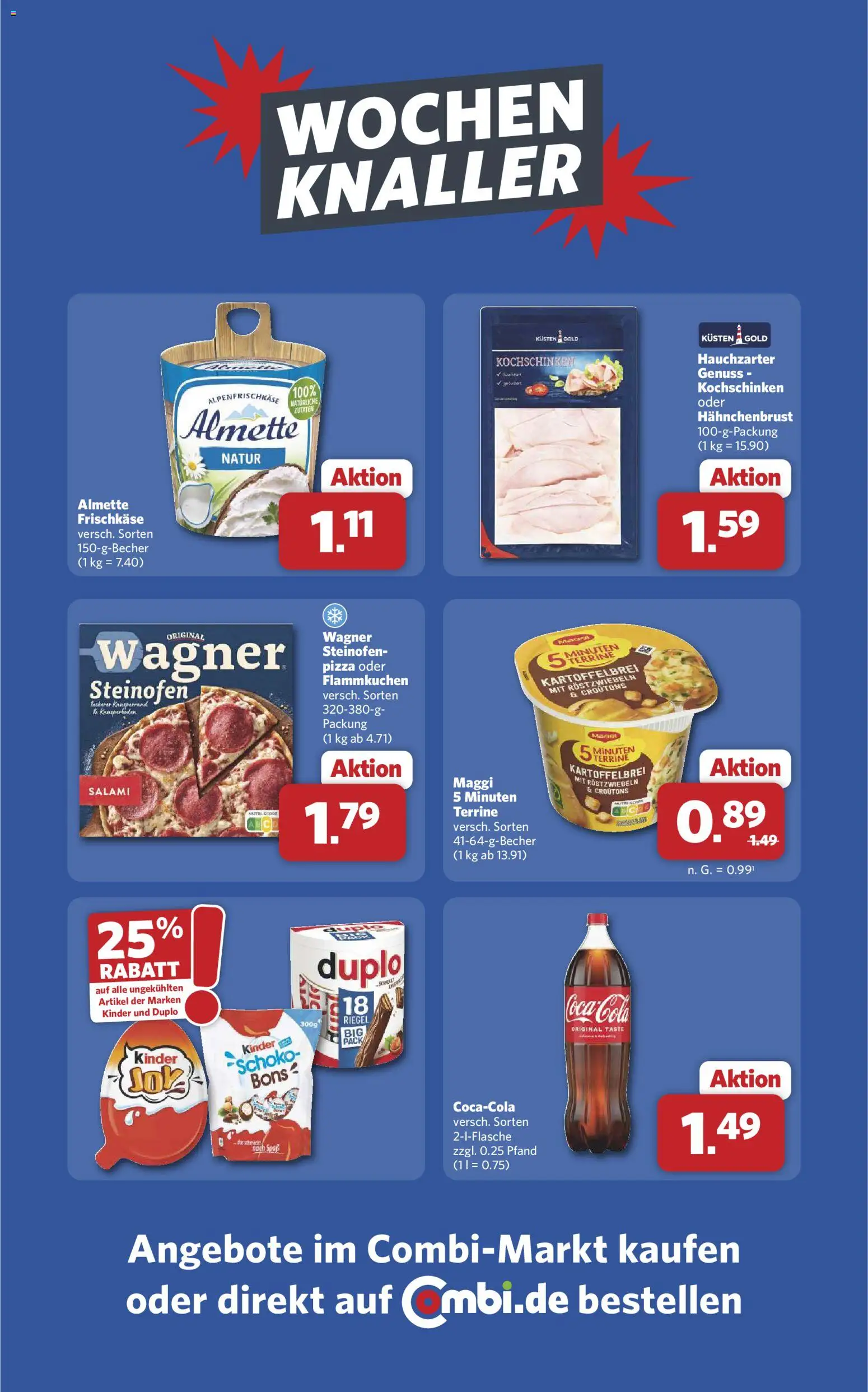 Vorschau von dem Prospekt des Geschäftes Combi, gültig ab dem 24.05.2026