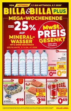 Vorschau der Angebote: Billa Billa - Flugblatt gültig ab 01.07.2026