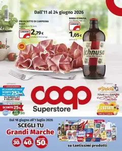 Anteprima dell'opuscolo COOP volantino Superstore Tradate dal negozio COOP valido da 11/06/2026