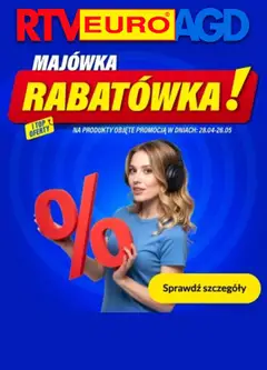 Pogląd gazetki "RTV Euro AGD Sklep oferta" ze sklepu RTV Euro AGD ważnej od 28.04.2026