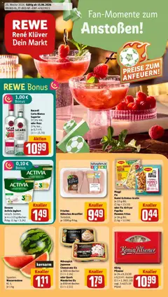Vorschau von dem Prospekt des Geschäftes Rewe, gültig ab dem 14.06.2026