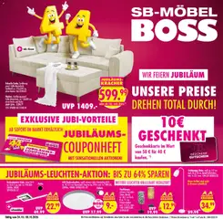 Vorschau von dem Prospekt des Geschäftes SB Möbel Boss, gültig ab dem 24.10.2026