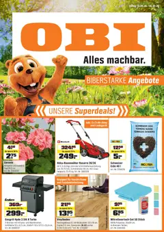 Vorschau des Merkblatts ALLES MACHBAR. BIBERSTARKE ANGEBOTE. vom Shop OBI gültig von 12.05.2026 bis 26.05.2026
