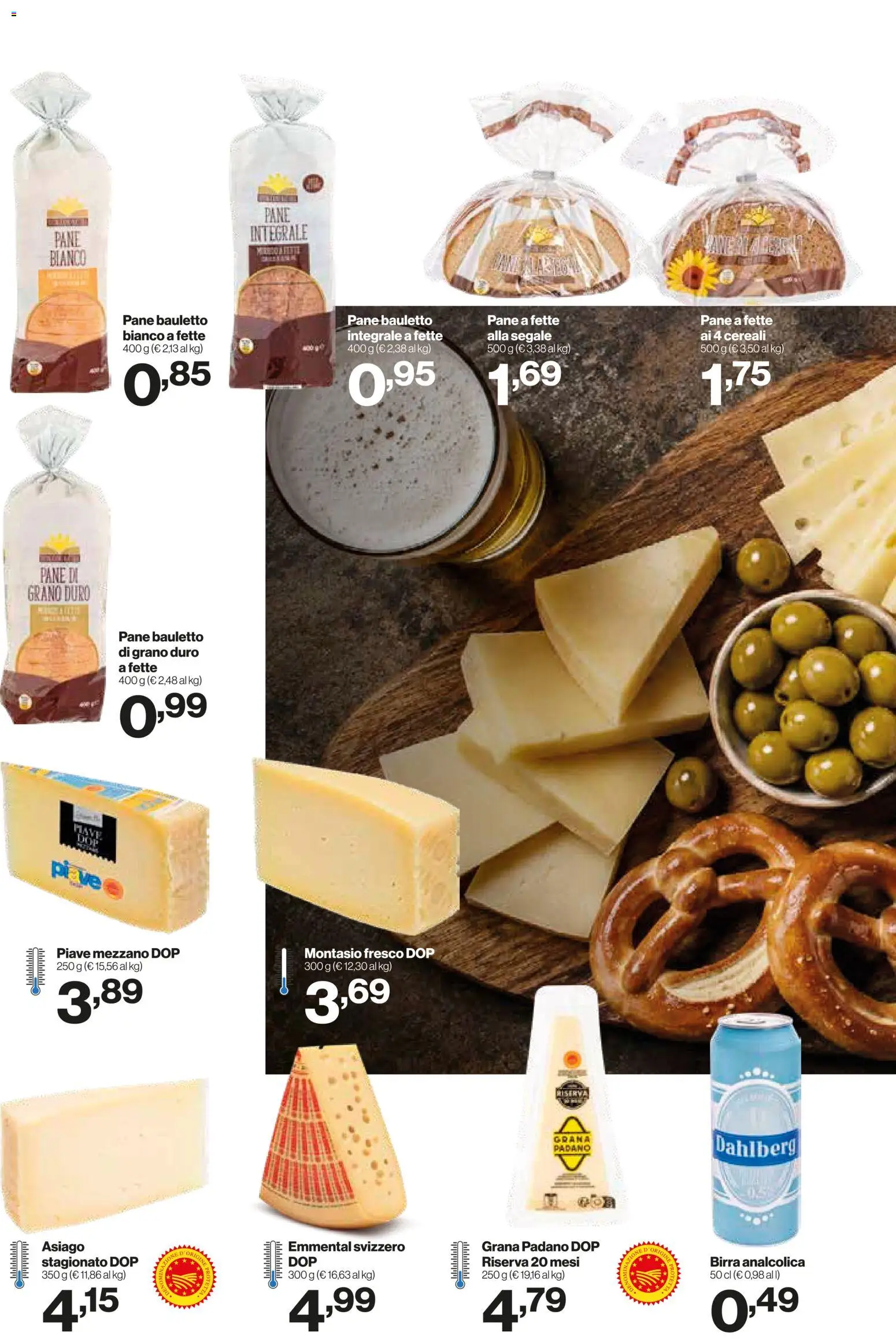 Anteprima dell'opuscolo IN's volantino dal negozio IN's valido da 09/09/2026 - Pane, Birra, Cereali, Grana Padano, Emmental, Birra analcolica