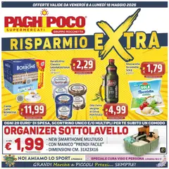 Anteprima dell'opuscolo Paghi Poco volantino dal negozio Paghi Poco valido da 08/05/2026