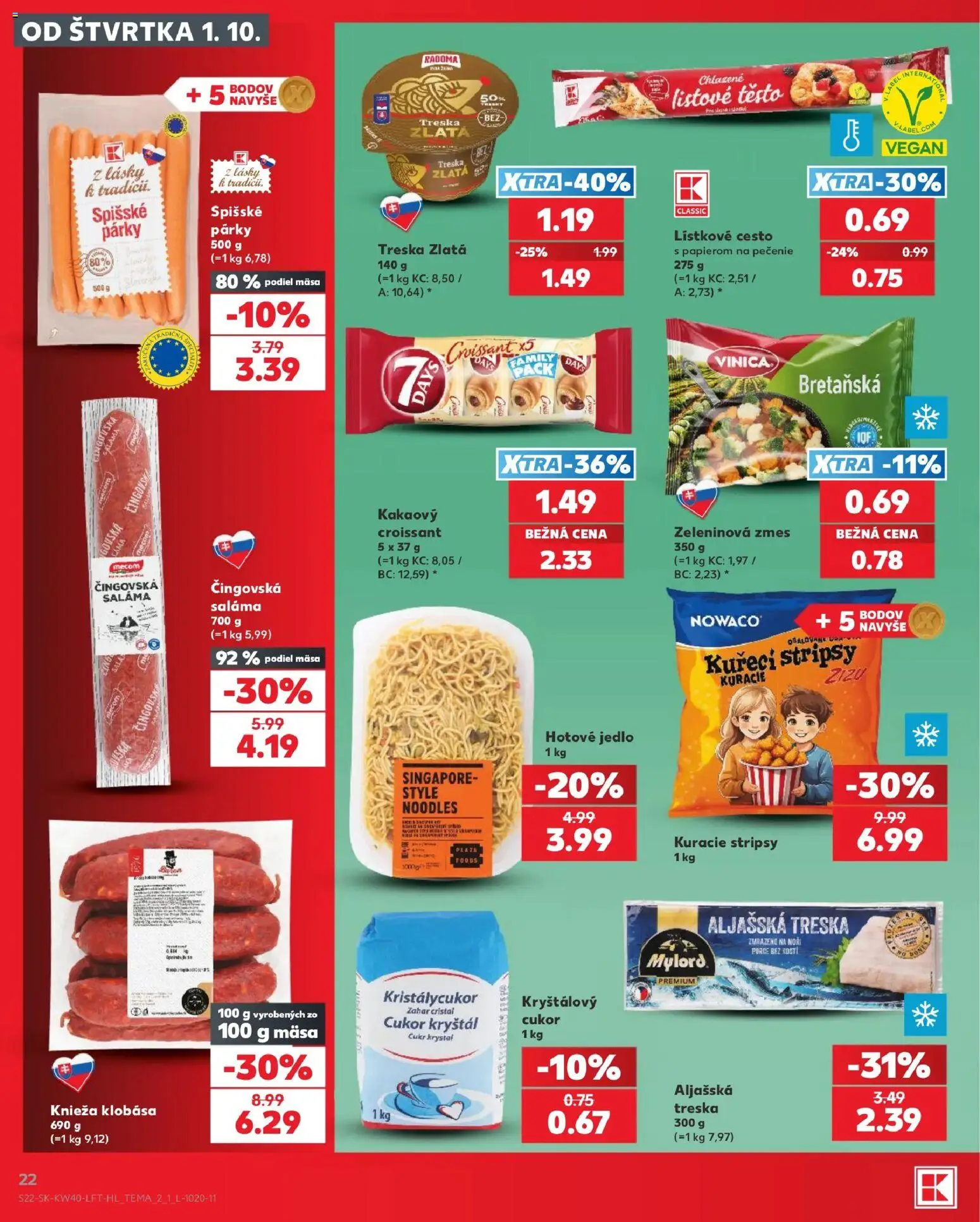 Náhľad Kaufland letáku platného od 01.10.2026