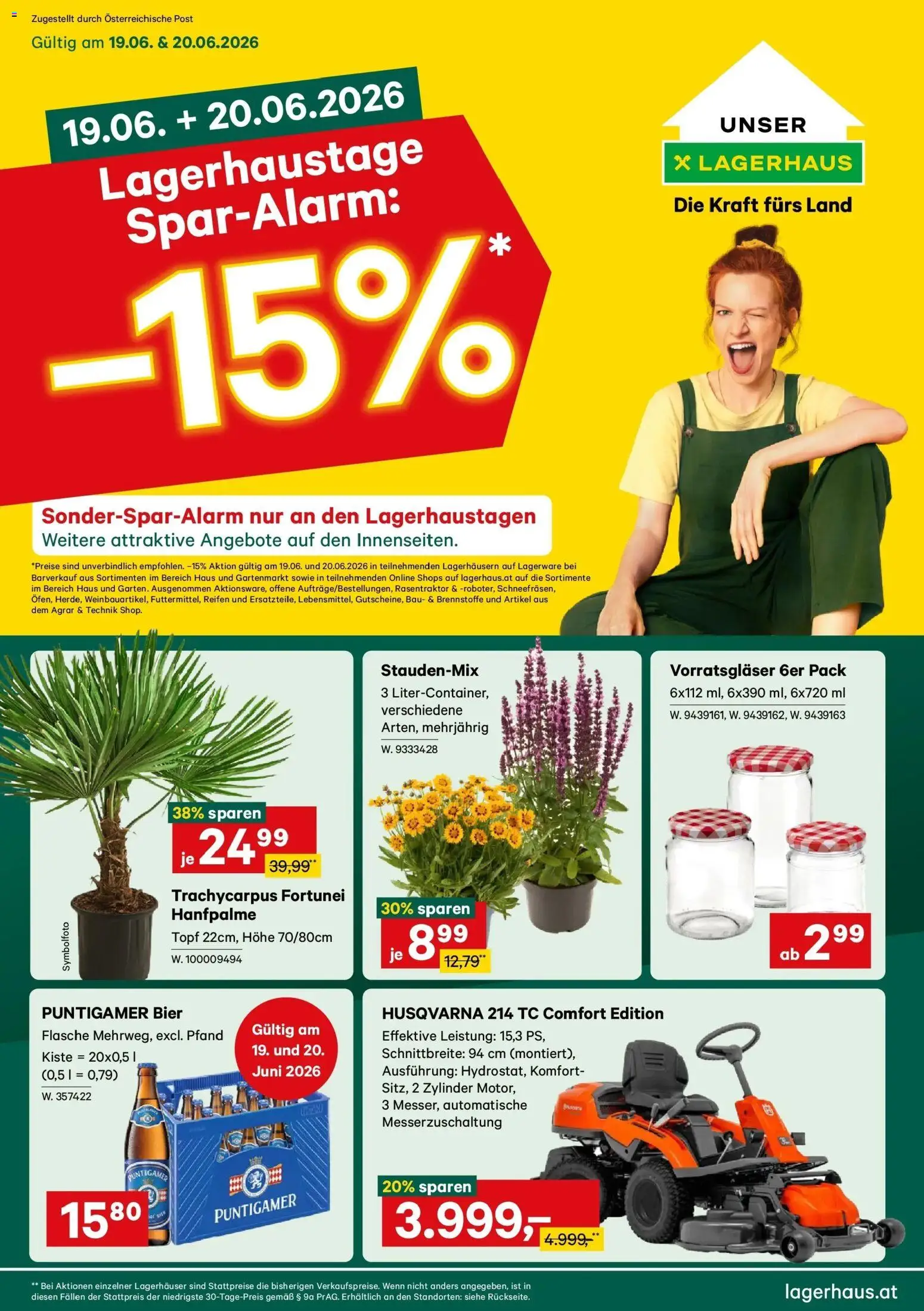 Vorschau der Angebote: Lagerhaus Lagerhaus Wochen Angebote gültig ab 19.06.2026