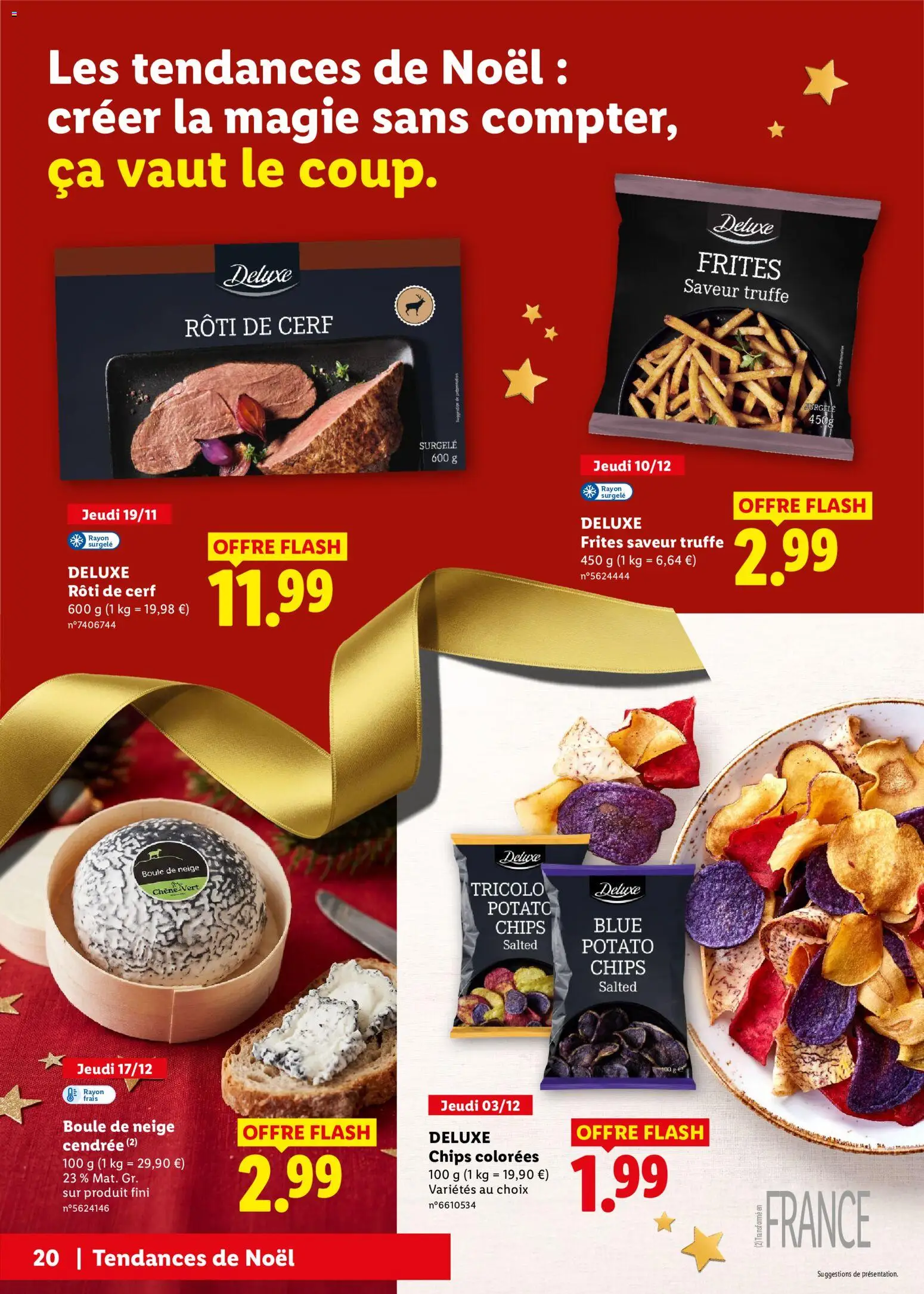 Prévisualisation de LIDL Catalogue de Noël du magasin LIDL formulaire valide 29/10/2026