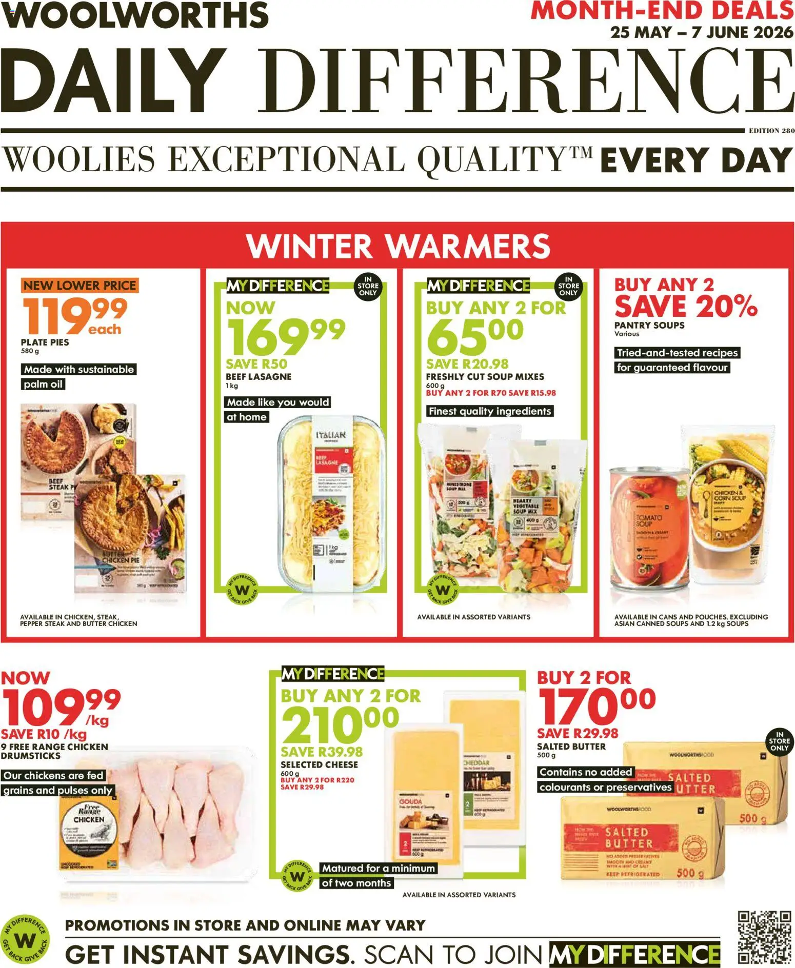 Preview of Woolworths flyer valid from 25/05/2026