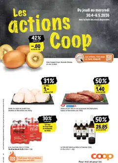 Vorschau des Merkblatts Coop aktionen FR vom Shop Coop gültig von 30.04.2026 bis 06.05.2026