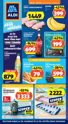 Aldi - Aldi akciós újság megtekintése, amely érvényes 2026.05.21.-től