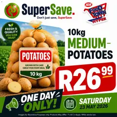Preview of Super Save flyer valid from 23/05/2026