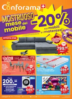 Vorschau des Merkblatts Conforama aktionen IT vom Shop Conforama gültig von 14.10.2026 bis 27.10.2026