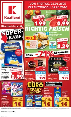 Vorschau von dem Prospekt des Geschäftes Kaufland, gültig ab dem 04.06.2026