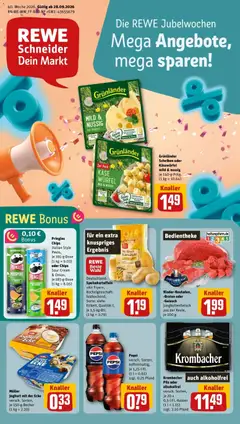 Vorschau von dem Prospekt des Geschäftes Rewe, gültig ab dem 28.09.2026