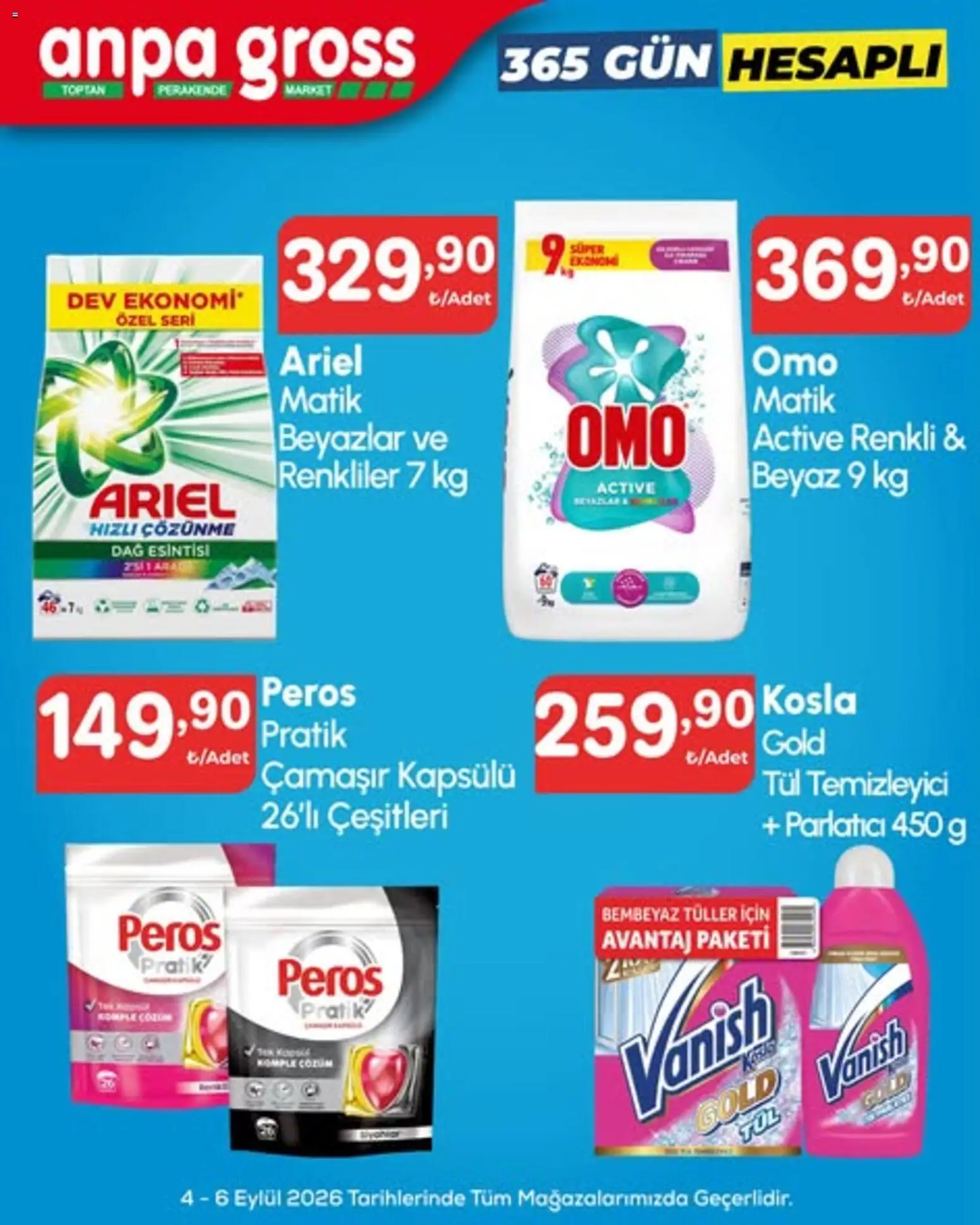 Anpa Gross Anpa Gross İndirim 04.09.2026 - Broşürünün önizlemesi
