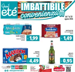 Anteprima dell'opuscolo Eté volantino Grandeté dal negozio Eté valido da 07/08/2026