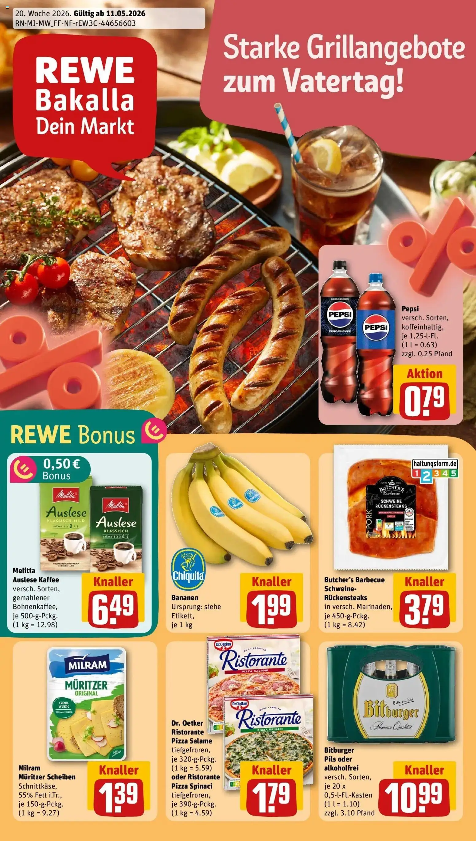 Vorschau von dem Prospekt des Geschäftes Rewe, gültig ab dem 10.05.2026