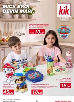 Previzualizarea de cataloage: Kik Kik Catalog valabil de la 06.07.2026