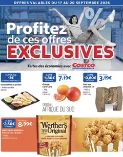 Prévisualisation de Costco offres exclusives du magasin Costco formulaire valide 17/09/2026