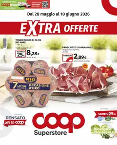 Anteprima dell'opuscolo COOP volantino Superstore Genova dal negozio COOP valido da 28/05/2026