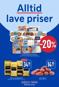 Forhåndsvis Rema 1000 kundeavis fra butikk Rema 1000 gyldig fra 05/10/2026