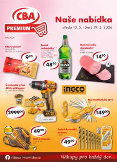 Náhled nabídky: CBA CBA leták - Premium platný od 13.05.2026