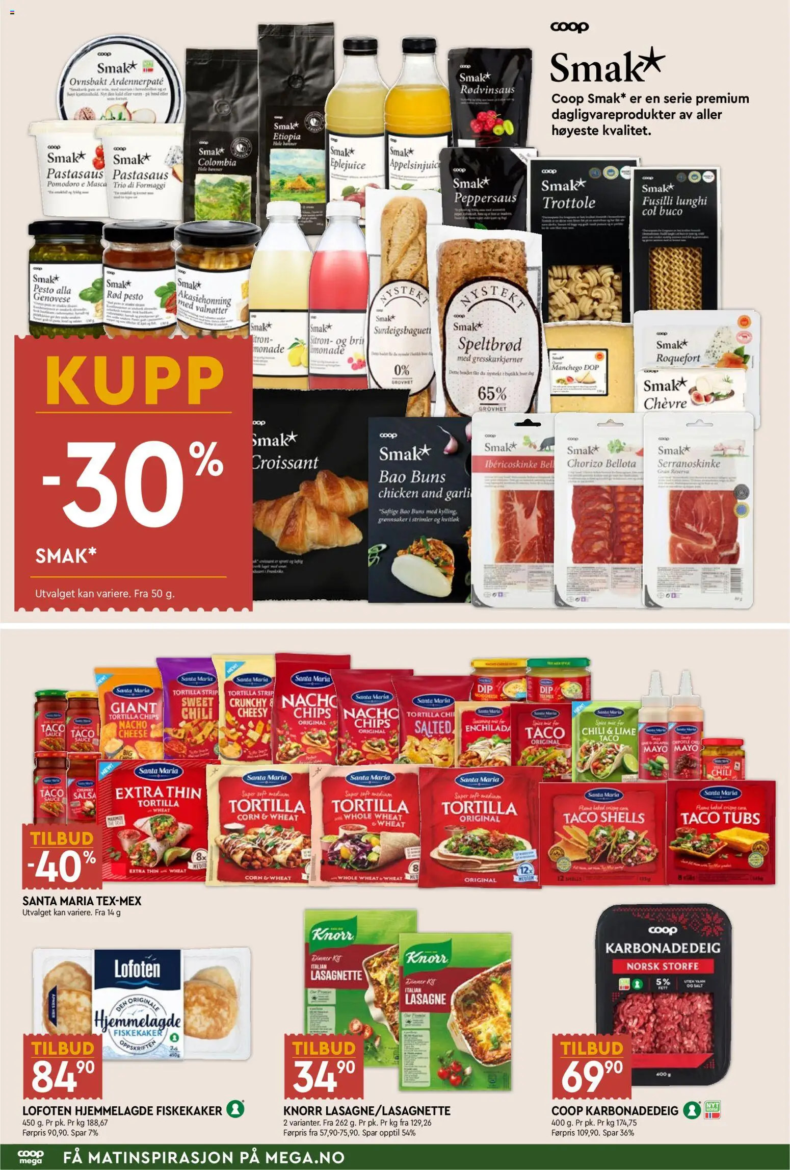 Forhåndsvis Coop Mega kundeavis fra butikk Coop Mega gyldig fra 21/09/2026