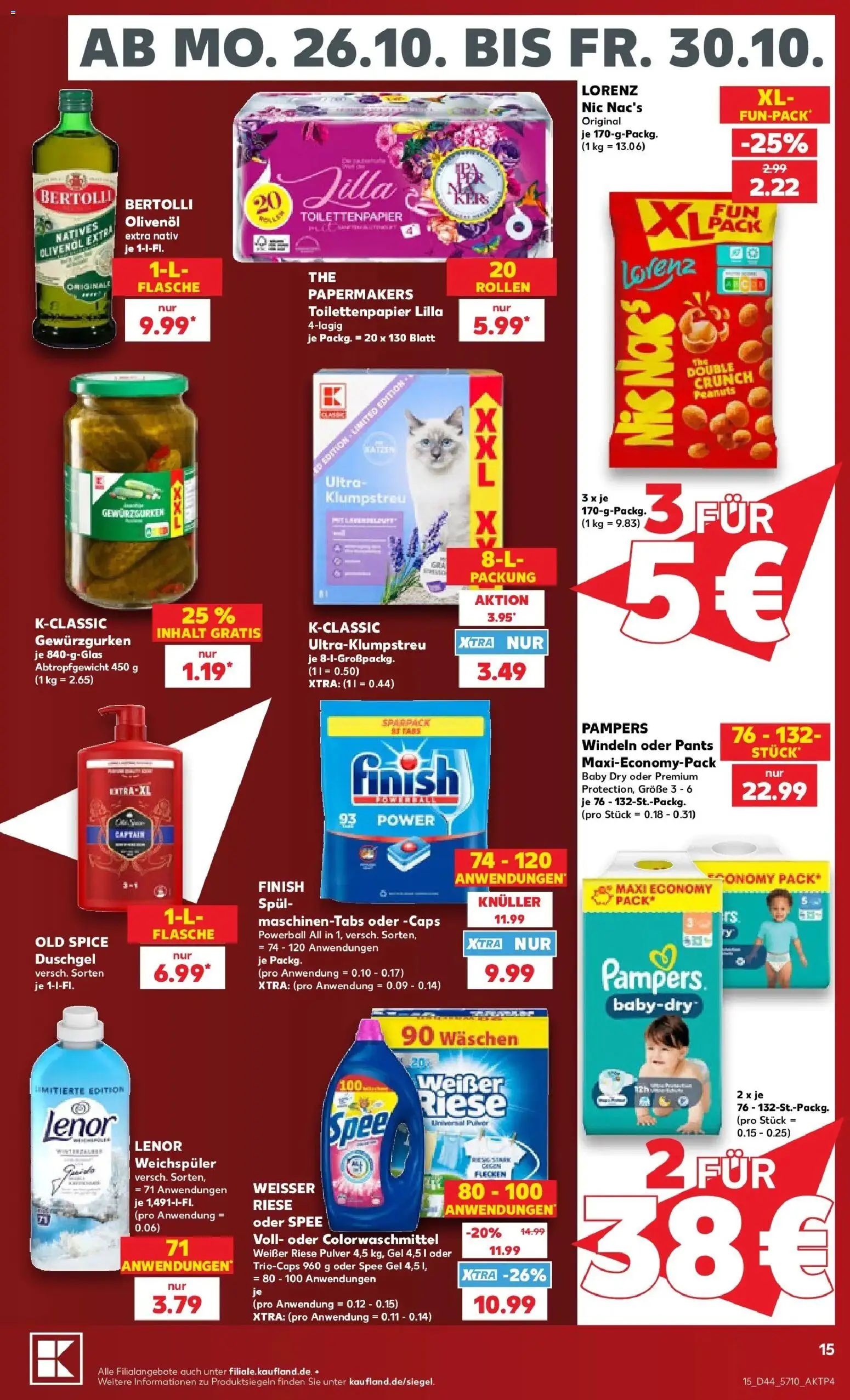 Vorschau von dem Prospekt des Geschäftes Kaufland, gültig ab dem 26.10.2026