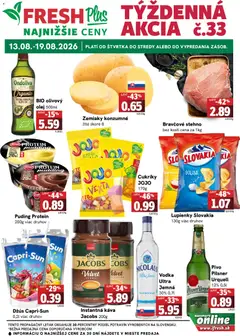 Náhľad Fresh letáku platného od 13.08.2026