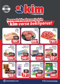 Kim Market Kim Market Katalog 01.08.2026 - Broşürünün önizlemesi