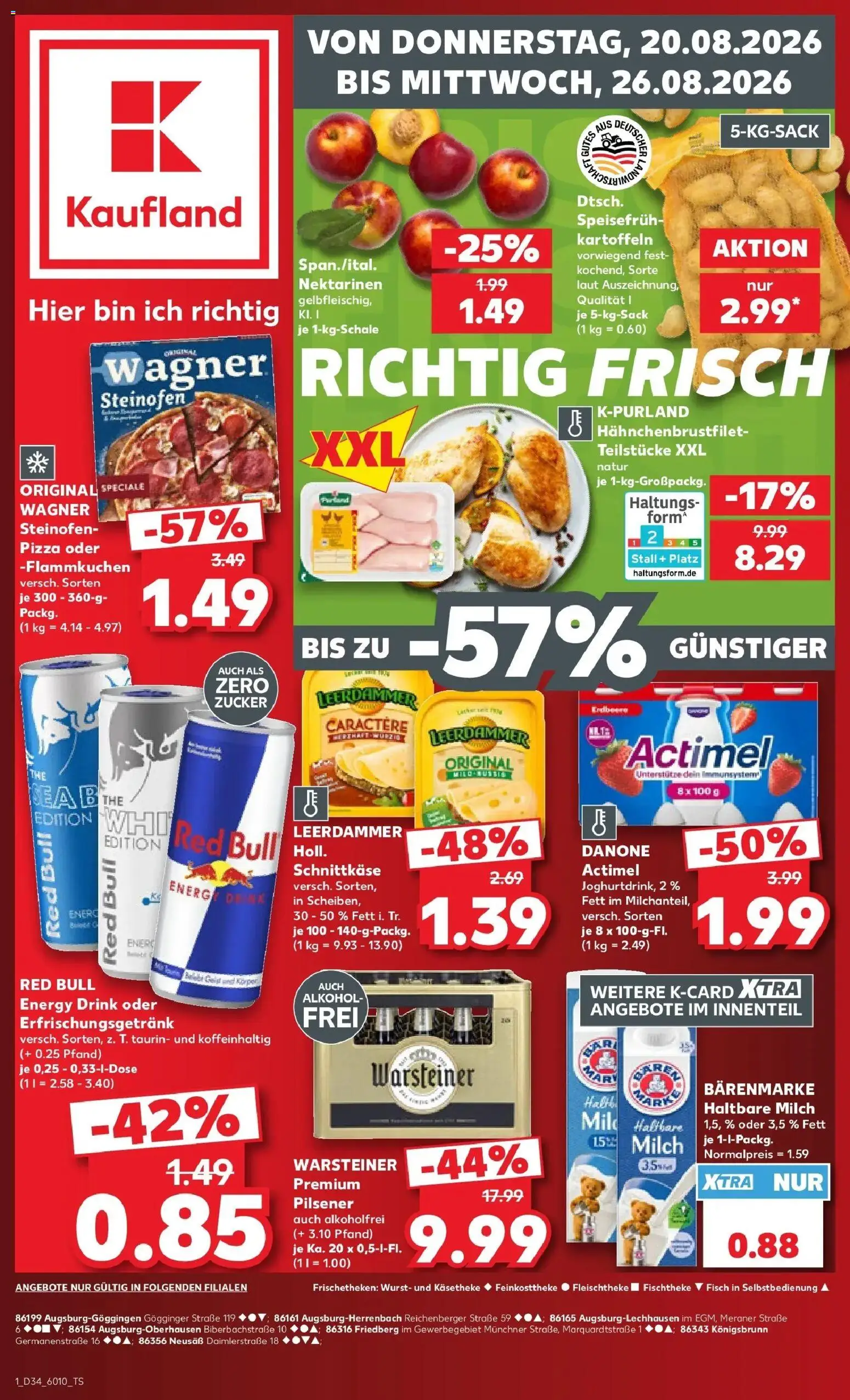 Vorschau von dem Prospekt des Geschäftes Kaufland, gültig ab dem 20.08.2026