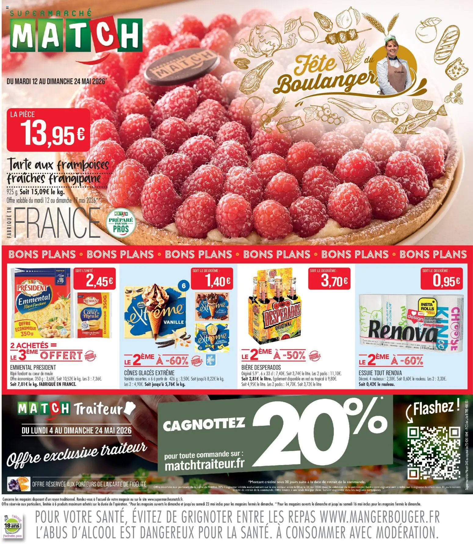 Prévisualisation de Match Supermarché Fête Boulanger - Meaux du magasin Match Supermarché formulaire valide 12/05/2026