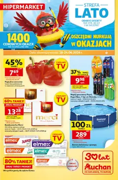 Pogląd gazetki "Auchan gazetka - 30 Lat Hipermarket" ze sklepu Auchan ważnej od 18.06.2026