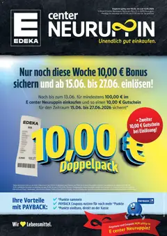 Vorschau von dem Prospekt des Geschäftes Edeka, gültig ab dem 08.06.2026