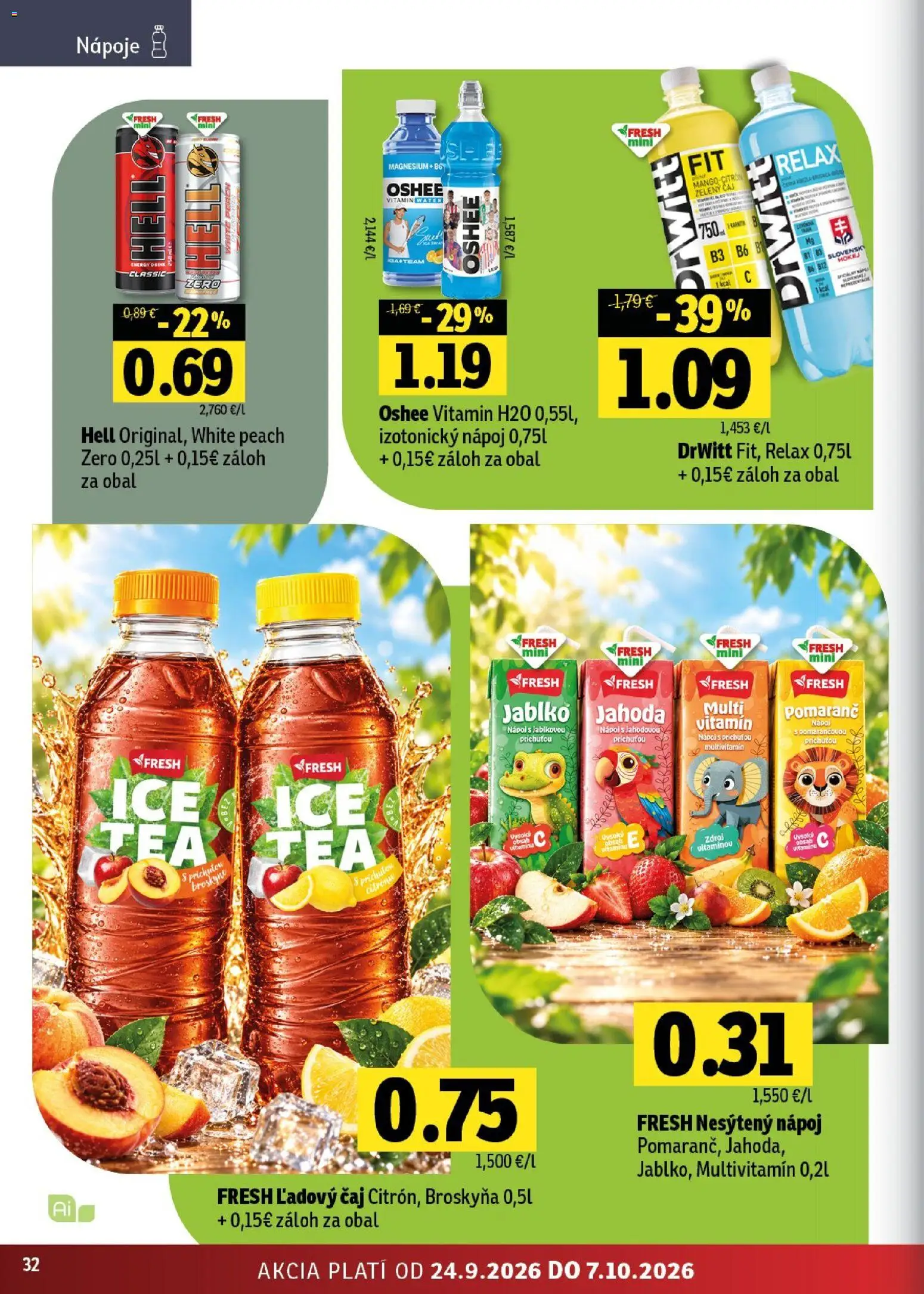 Náhľad Fresh letáku platného od 24.09.2026