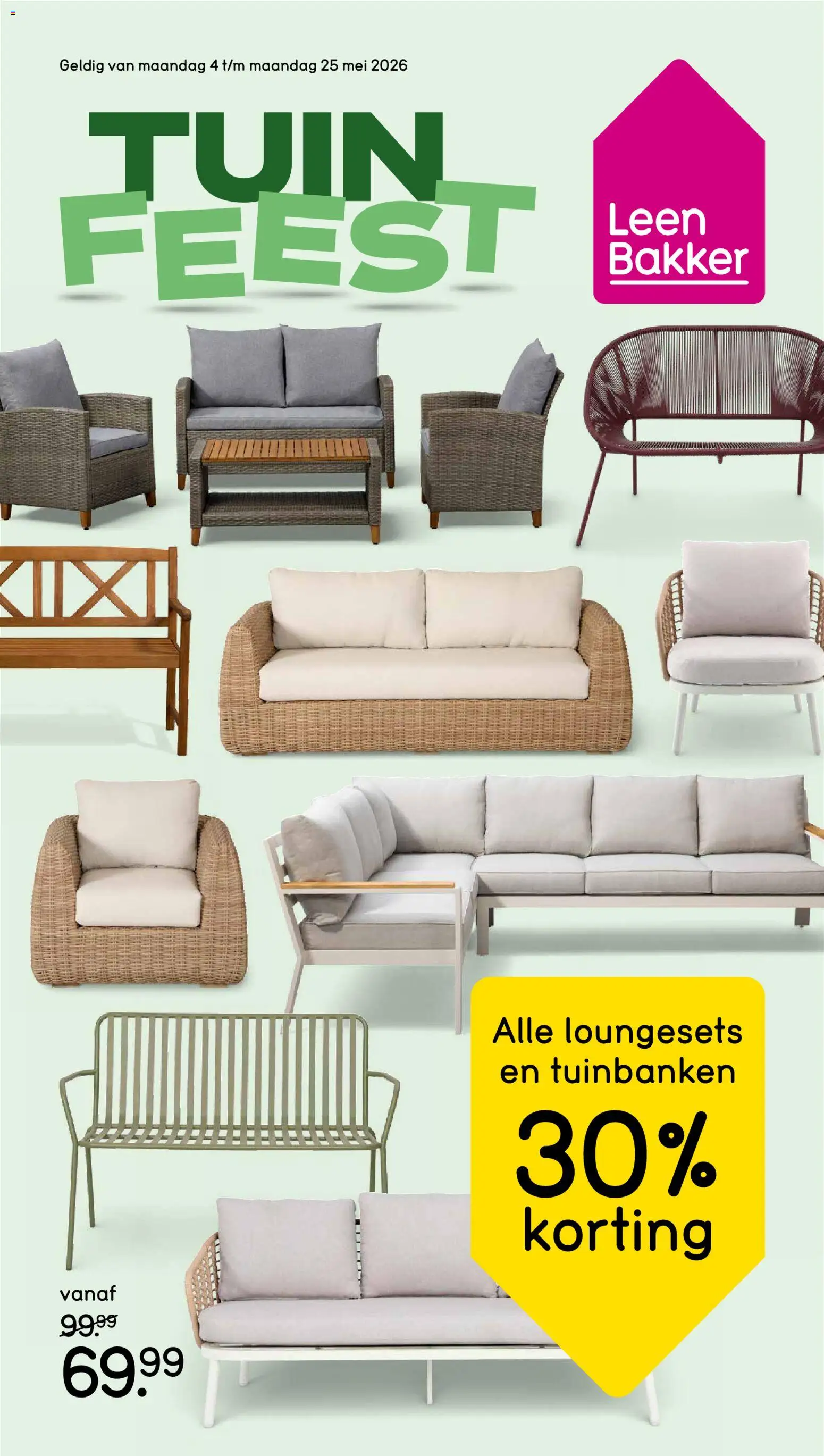 Voorbeeld van Leen Bakker folder van winkel Leen Bakker geldig vanaf 04-05-2026
